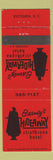 Matchbook Cover - Barney's Hideaway Victoria BC Strathcona Hotel