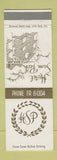 Matchbook Cover - Hotel Sam Peck Little Rock AR