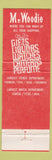 Matchbook Cover - Mr Woodie Caravan Hotel St Thomas Virgin Islands