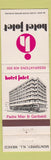 Matchbook Cover - Hotel Jolet Monterrey Mexico
