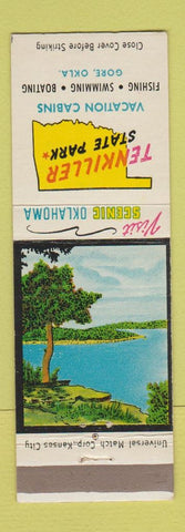 Matchbook Cover - Tenkiller State Park Gore OK