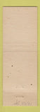Matchbook Cover - Crain's Cafe Brush Colorado