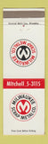 Matchbook Cover - Milwaukee Scrap Metal Company WI