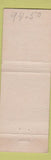 Matchbook Cover - Haxtun COOP oil gas Haxtun Colorado WEAR