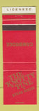 Matchbook Cover - Knotty Pine Cambridge ON #2