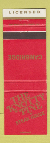 Matchbook Cover - Knotty Pine Cambridge ON #2