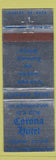 Matchbook Cover - Corona Hotel Edmonton AB