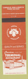Matchbook Cover - Canadian Terminal Restaurant Hamilton ON
