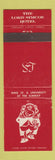 Matchbook Cover - Lord Simcoe Hotel Toronto ON WEAR #1
