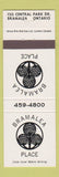 Matchbook Cover - Bramalea Place ON