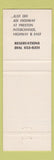 Matchbook Cover - Knotty Pine Steak House Preston ON totem