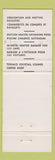 Matchbook Cover - Martinique Hotel Montreal QC #2