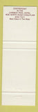 Matchbook Cover - Centrepoint Cariboo Trail Hotel Coquitlam BC