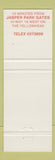 Matchbook Cover - Inn West Jasper Park Yellowhead