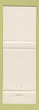 Matchbook Cover - Huron Restaurant Tavern Port Elgin ON YELLOW
