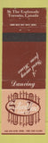 Matchbook Cover - Scotland Yard Toronto ON