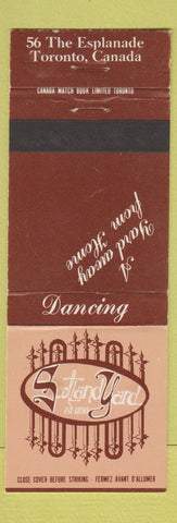 Matchbook Cover - Scotland Yard Toronto ON