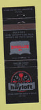 Matchbook Cover - The Hayloft Ottawa ON Le Biftheque Ville St Laurent QC