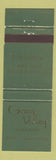 Matchbook Cover - Green Valley Restaurant Ottawa ON 1985 WEAR