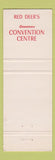 Matchbook Cover - Spain Granada Inn Red Deer AB