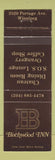Matchbook Cover - Birchwood Inn Winnipeg MB
