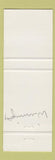 Matchbook Cover - El Tgoro Drive Inn Winnipeg MB