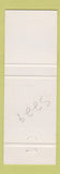 Matchbook Cover - Poplar Cafe Entwistle AB