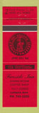 Matchbook Cover - Fireside Inn Carman MB