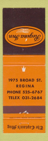 Matchbook Cover - Regina Inn SK