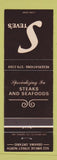 Matchbook Cover - Steve's Restaurant Oshawa ON