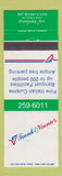 Matchbook Cover - Frank and Vinnie's Italian Etobicoke ON