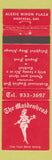 Matchbook Cover - The Maidenhead Montreal QC girlie