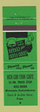 Matchbook Cover - Ber Chi Tam Cafe Moosomin SK