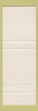 Matchbook Cover - Peters Cafeteria Regina SK
