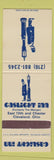 Matchbook Cover - Gaslight Inn Cleveland OH