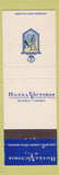 Matchbook Cover - Hotel Victoria Cote Du Palais QC