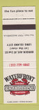 Matchbook Cover - Waterfront Crab House Long Island City NY