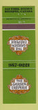 Matchbook Cover - Garden Creperie Winnipeg MB