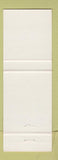 Matchbook Cover - Heaven and Earth Indian Curry House Vancouver BC