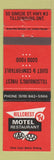 Matchbook Cover - Hillcrest Motel Tillsonburg ON