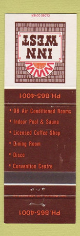Matchbook Cover - Inn West Jasper Park Yellowhead