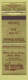 Matchbook Cover - White House Lodge Motor Hotel St John NB