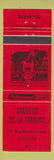 Matchbook Cover - Brasserie De LA Traverse Chicoutimi QC