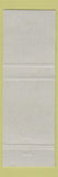 Matchbook Cover - Rainbow Lanes Cochrane ON? Bowing billiards ORANGE