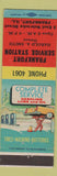 Matchbook Cover - Frankfort Service oil gas Frankfort IL