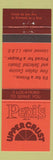 Matchbook Cover - Pepi's Upper Crust Italian Simcoe Collingwood ON