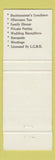 Matchbook Cover - Bavarian Tavern Kirkland Lake ON #2 WEAR