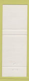 Matchbook Cover - Nifty Nook Restaurant Orangeville ON GREEN