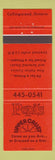 Matchbook Cover - Pepi's Upper Crust Italian Simcoe Collingwood ON