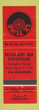Matchbook Cover - Le Tube Restaurant Bar Disco Montreal QC